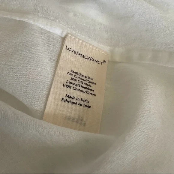 Rare LoveShackFancy White Ryan Dress 6 - Picture 7 of 12
